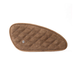 Trip Machine, Diamond Leather Gas Tank Pad Set. S Tobacco Kneepad Sets Tripmachine