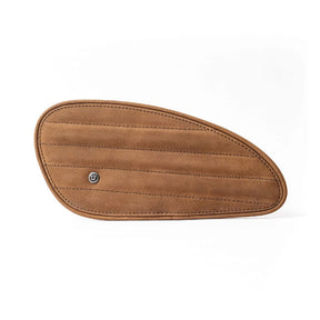 Trip Machine, Classic Leather Tank Pad Set. Tobacco Kneepad Sets Tripmachine