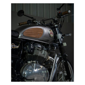 Trip Machine, Classic Leather Tank Pad Set. Tobacco Kneepad Sets Tripmachine
