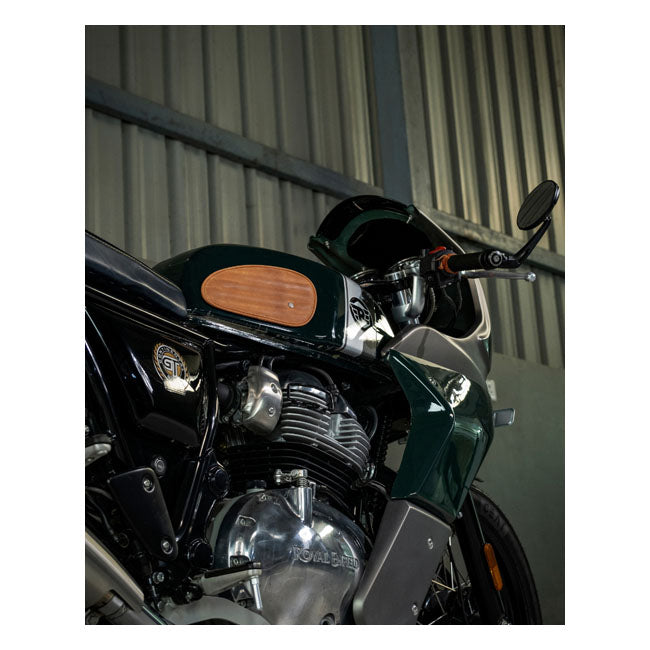 Trip Machine, Classic Leather Tank Pad Set. Tobacco Kneepad Sets Tripmachine