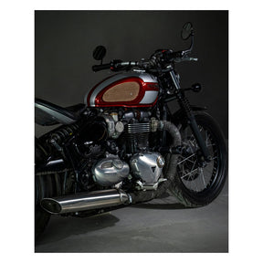 Trip Machine, Classic Leather Tank Pad Set. S Tobacco Kneepad Sets Tripmachine