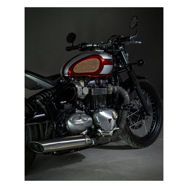 Trip Machine, Classic Leather Tank Pad Set. S Tobacco Kneepad Sets Tripmachine