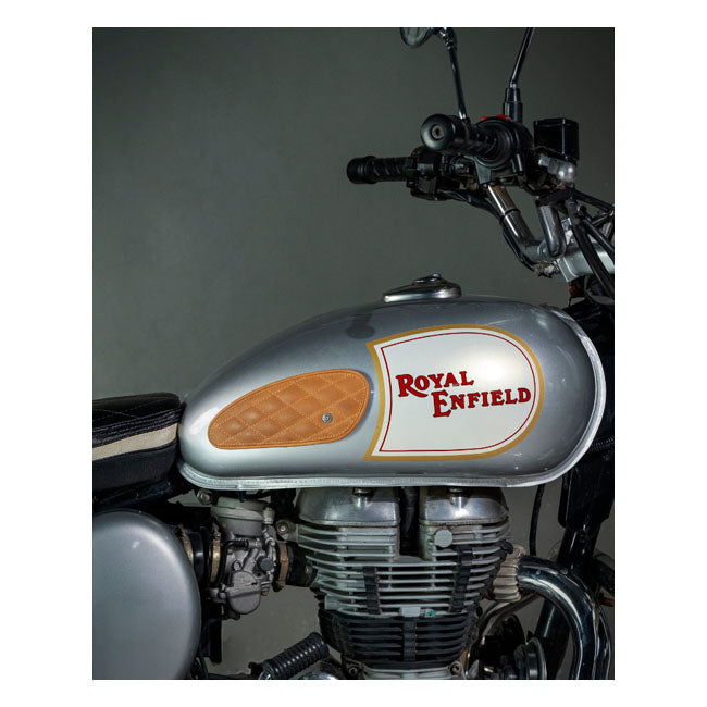 Trip Machine, Mini Diamond Tank Pads. Tan Kneepad Sets Tripmachine