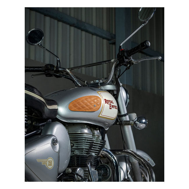 Trip Machine, Mini Diamond Tank Pads. Tan Kneepad Sets Tripmachine