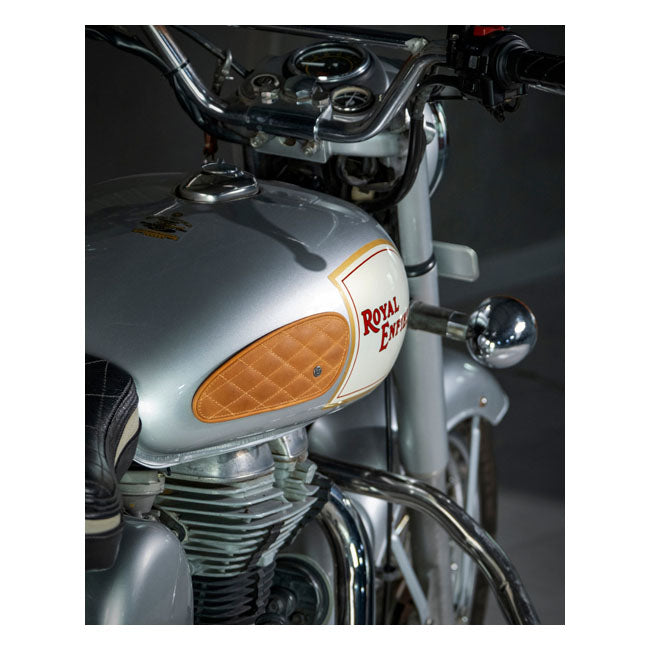 Trip Machine, Mini Diamond Tank Pads. Tan Kneepad Sets Tripmachine