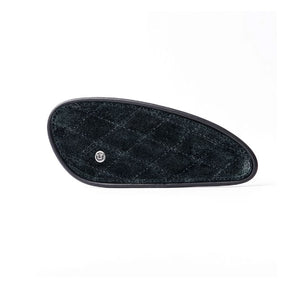 Trip Machine, Mini Diamond Tank Pads. Black Suede Kneepad Sets Tripmachine