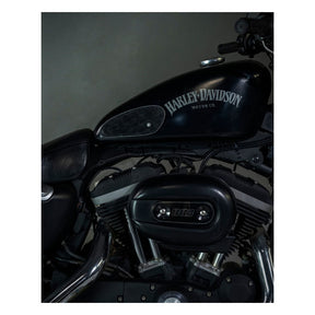 Trip Machine, Mini Diamond Tank Pads. Black Suede Kneepad Sets Tripmachine