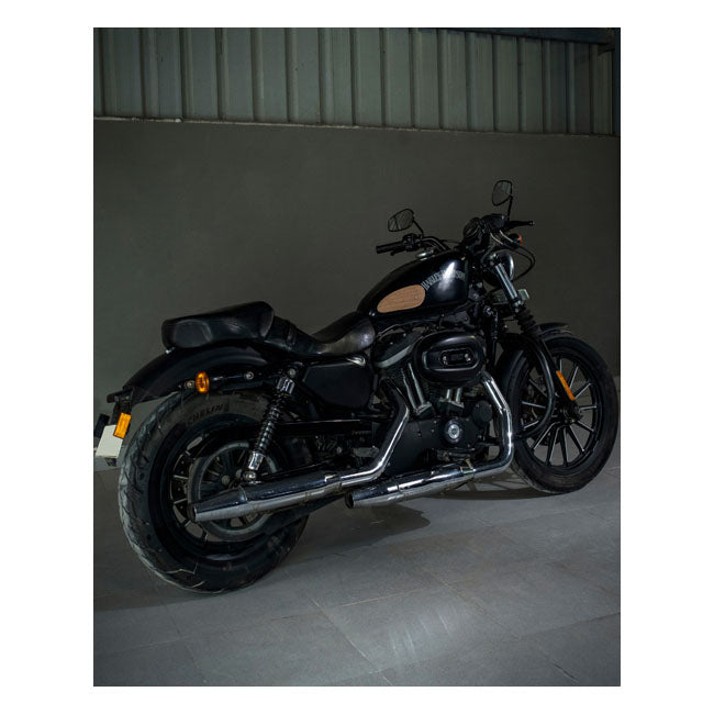 Trip Machine, Mini Classic Leather Tank Pads. Tobacco Kneepad Sets Tripmachine