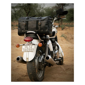 Trip Machine, Outlaw Duffle Bag. 50 Liter. Black Touring Luggage Tripmachine