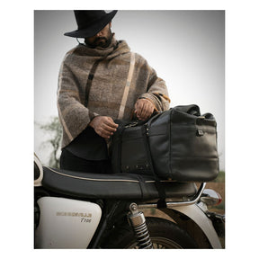 Trip Machine, Outlaw Duffle Bag. 50 Liter. Black Touring Luggage Tripmachine
