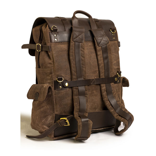 Trip Machine Rambler Backpack Bag Tobacco Brown Touring Luggage Tripmachine