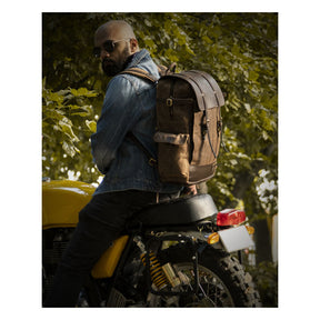 Trip Machine Rambler Backpack Bag Tobacco Brown Touring Luggage Tripmachine