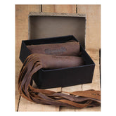 Trip Machine, Leather Grip Tassels. Tobacco Brown Grips Tripmachine
