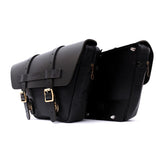 Trip Machine, Wingman Side Panel Bag Set. Black Touring Luggage Tripmachine