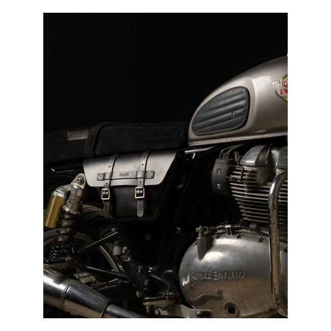 Trip Machine, Wingman Side Panel Bag Set. Black Touring Luggage Tripmachine