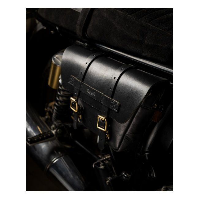 Trip Machine, Wingman Side Panel Bag Set. Black Touring Luggage Tripmachine