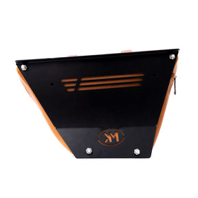 Trip Machine, Wingman Side Panel Bag Set. Vintage Tan Touring Luggage Tripmachine
