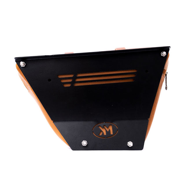 Trip Machine, Wingman Side Panel Bag Set. Vintage Tan Touring Luggage Tripmachine
