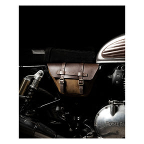 Trip Machine, Wingman Side Panel Bag Set. Tobacco Brown Touring Luggage Tripmachine