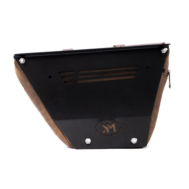 Trip Machine, Wingman Side Panel Bag Set. Tobacco Brown Touring Luggage Tripmachine