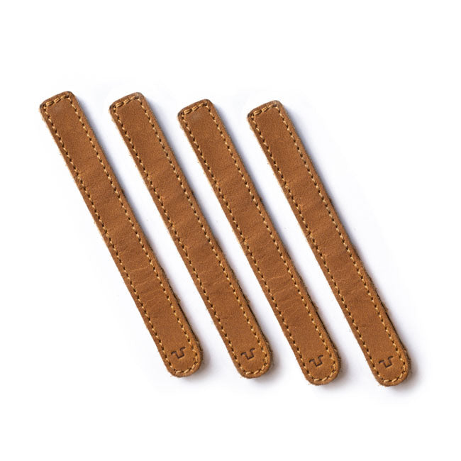 Trip Machine Cable Wraps Vintage Tan Cable Straps Tripmachine