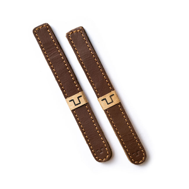 Trip Machine Cable Wraps Tobacco Brown Cable Straps Tripmachine