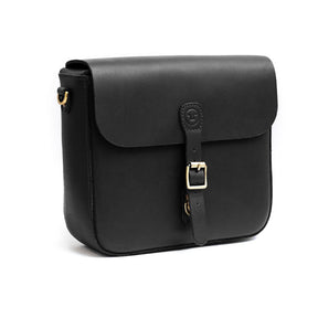 Trip Machine, ''Classic'' Saddlebag. Black Touring Luggage Tripmachine