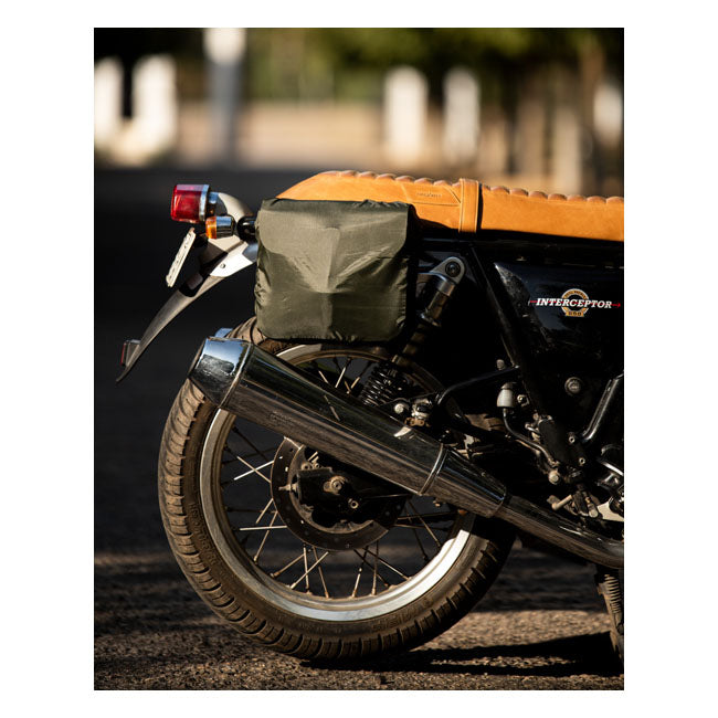 Trip Machine, ''Classic'' Saddlebag. Black Touring Luggage Tripmachine