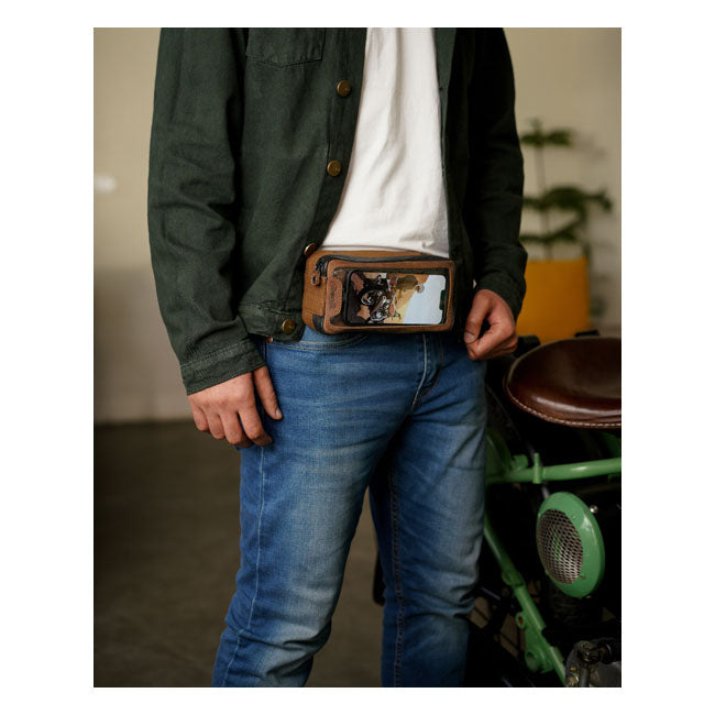 Trip Machine, Navigator Bag. Tobacco Brown Device Holders(Phone/Gsm) Tripmachine