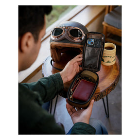 Trip Machine, Navigator Bag. Tobacco Brown Device Holders(Phone/Gsm) Tripmachine