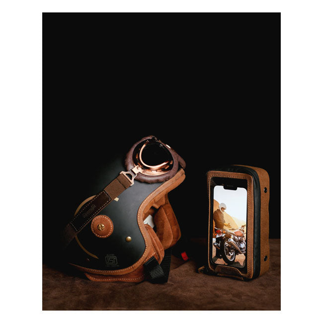 Trip Machine, Navigator Bag. Tobacco Brown Device Holders(Phone/Gsm) Tripmachine