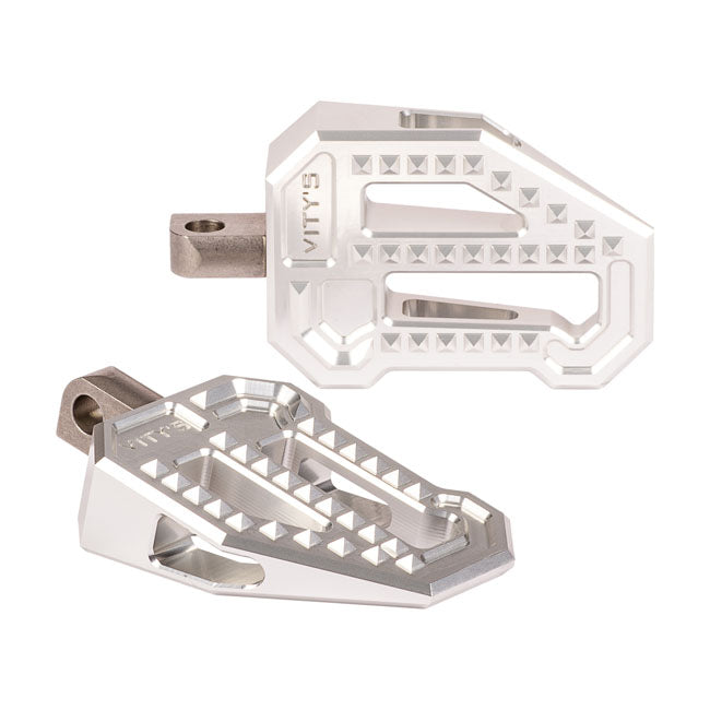 Vity''S Design, Bmx Passenger Foot Pegs. Silver Vity's Design