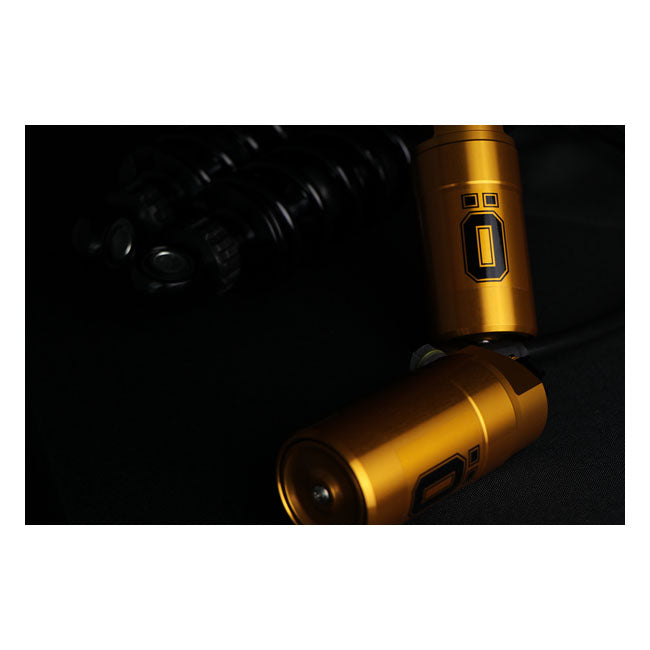 Ohlins HD 779 Rear Shock Fully Adj. 12", Blackline - Touring Shock Absorbers Ohlins