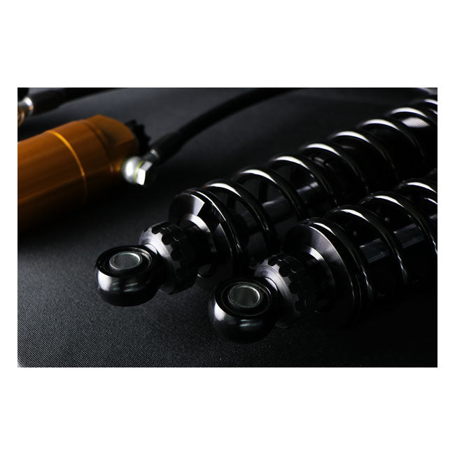 Ohlins HD 779 Rear Shock Fully Adj. 12", Blackline - Touring Shock Absorbers Ohlins