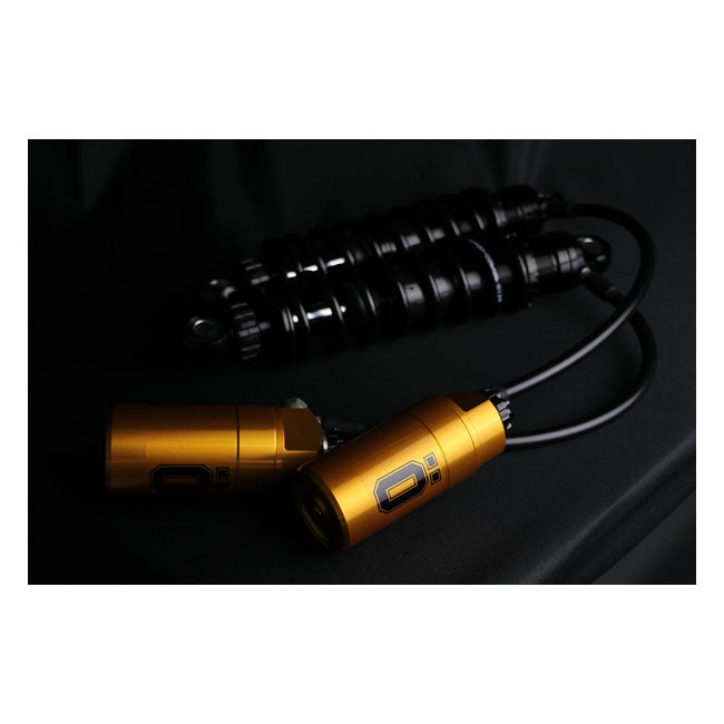 Ohlins HD 779 Rear Shock Fully Adj. 12", Blackline - Touring Shock Absorbers Ohlins