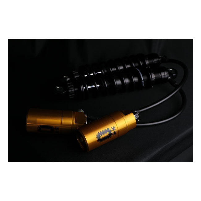 Ohlins HD 779 Rear Shock Fully Adj. 12", Blackline - Touring Shock Absorbers Ohlins