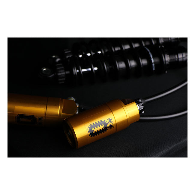 Ohlins HD 779 Rear Shock Fully Adj. 12", Blackline - Touring Shock Absorbers Ohlins