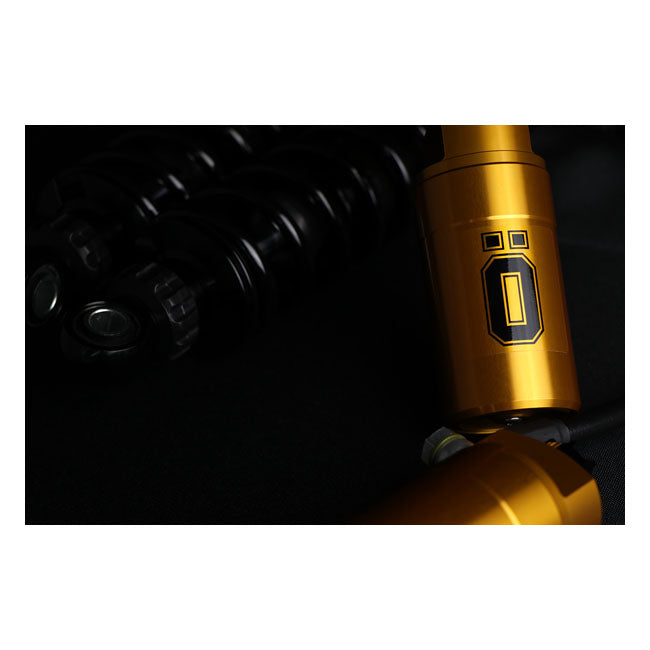 Ohlins HD 779 Rear Shock Fully Adj. 12", Blackline - Touring Shock Absorbers Ohlins