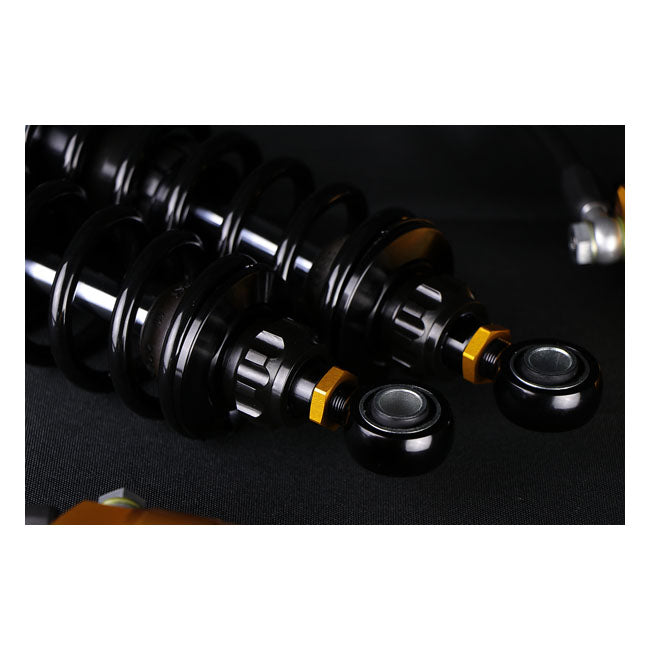 Ohlins HD 779 Rear Shock Fully Adj. 13", Blackline - Touring Shock Absorbers Ohlins