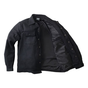 WCC Wool lined Plaidshirt black Shirts West Coast Choppers