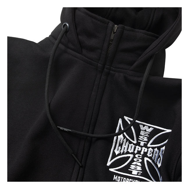 WCC OG ATX zip hoodie black Hoodies West Coast Choppers