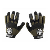 WCC Pay Up Suckers gloves olive/black Gloves West Coast Choppers