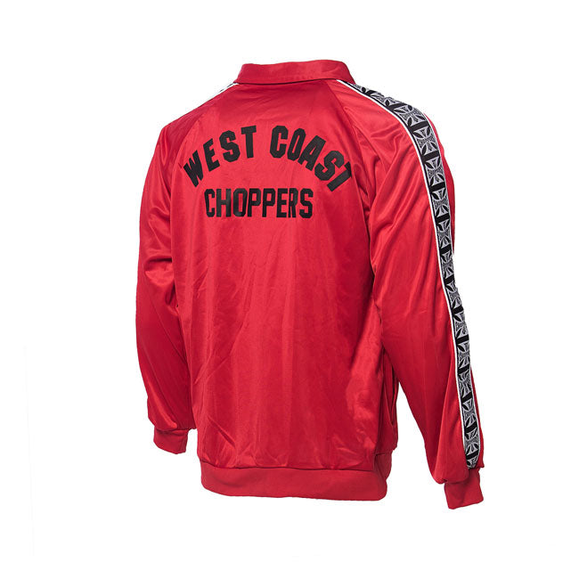 WCC OG Tracksuit jacket red Jackets Male West Coast Choppers