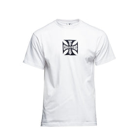 WCC OG Classic cross ATX t-shirt white T-Shirt West Coast Choppers