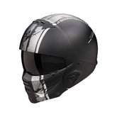 Scorpion Exo-Combat II Lord matt black/silver Helmets Scorpion