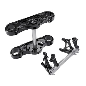Kraus Motor Co. SX5 Component Kit, Black - 18+ Softail Triple Trees Kraus Motor Co.