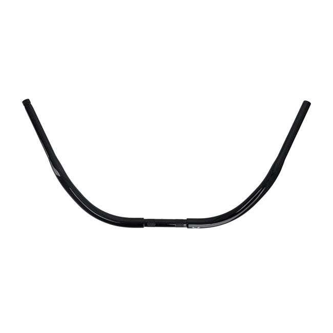 Burly, 1-1/4" Beach Bar handlebar. Gloss black Handlebars Burly Brand