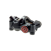 Brembo, 484 radial brake caliper set. Black Brake Calipers Brembo