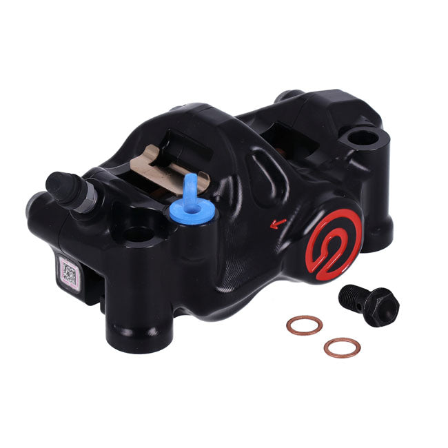 Brembo, 484 radial brake caliper. Left. Black Brake Calipers Brembo