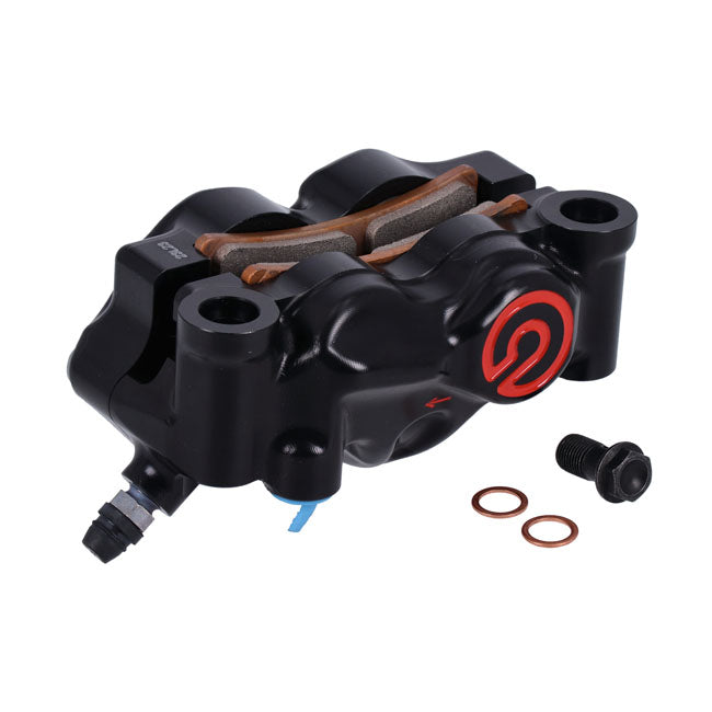 Brembo, 484 radial brake caliper. Right. Black Brake Calipers Brembo